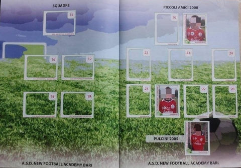 Gli album? Li fanno anche con le figurine dei bambini delle scuole calcio